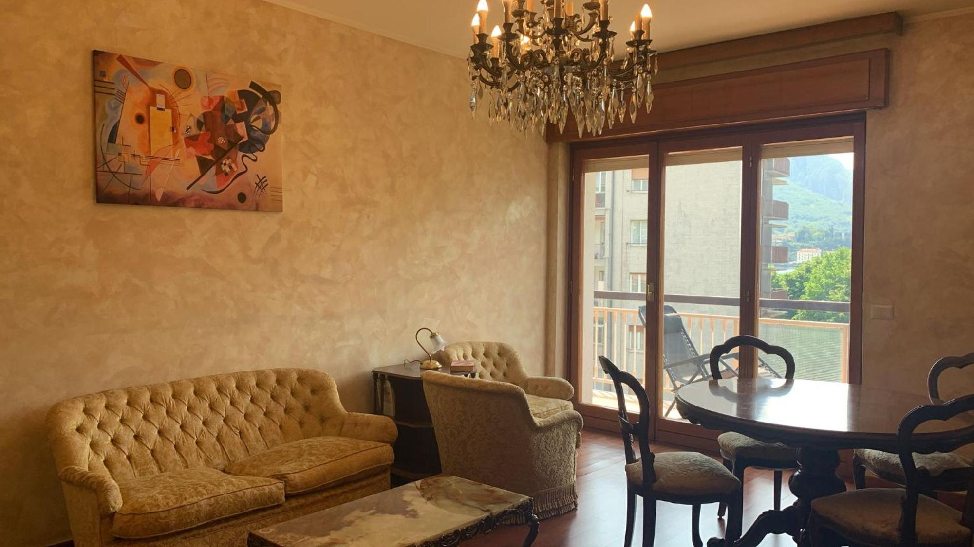 Big Romantic Lake View & Terrace Apartment Lecco Exterior photo